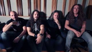 Giacomo Voli sings Distant Sky and talks with the band