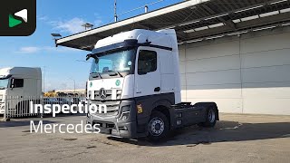 Mercedes-Benz Actros 1845 4X2 BigSpace Retarder 2xTanks Standklima truck tractor | Image 4 - Autoline