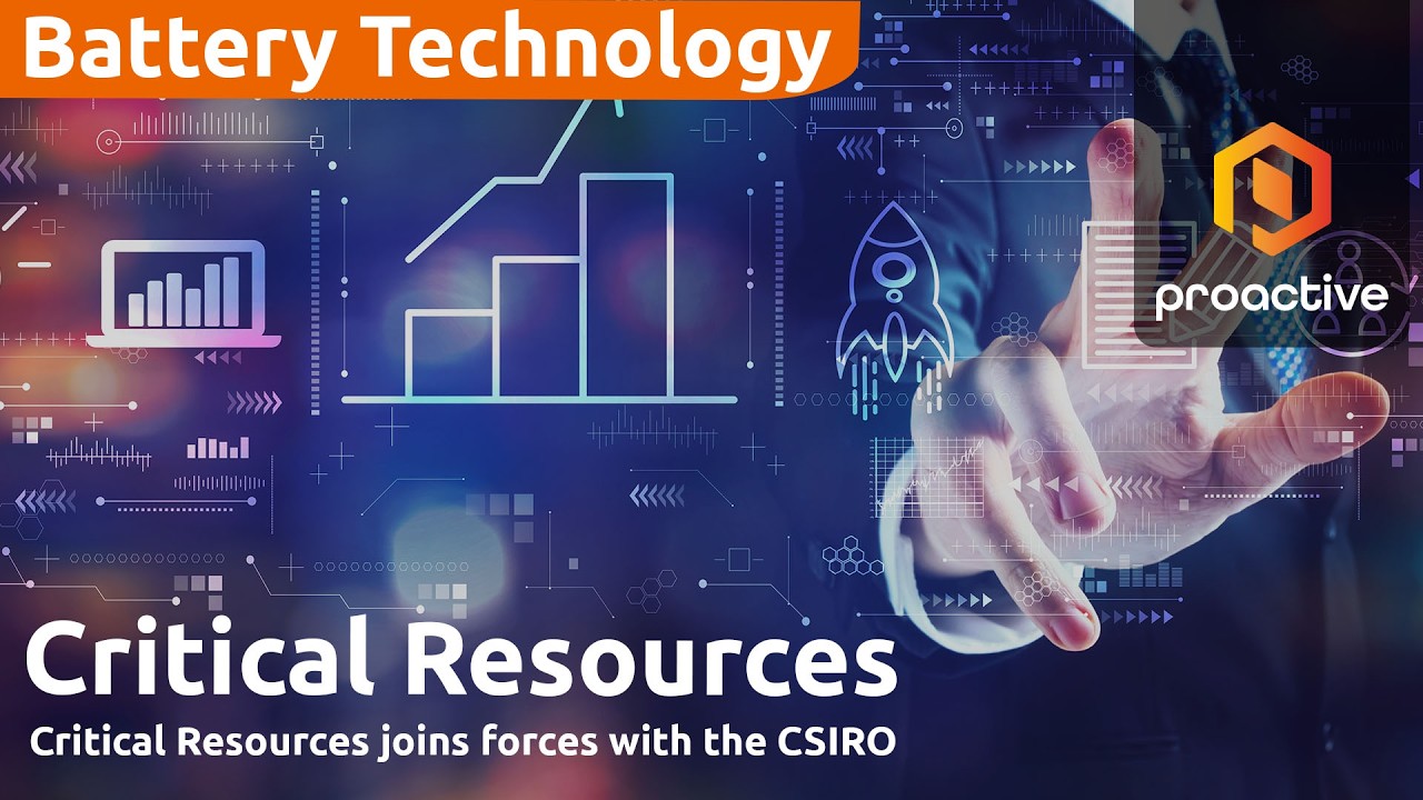 Critical Resources Partners With CSIRO on DSD Scale-Up