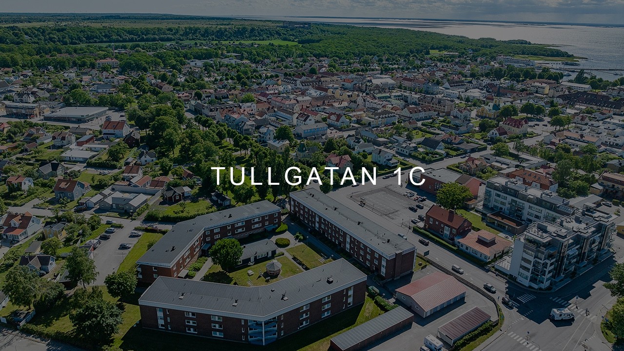 1 rum Lägenhet på Tullgatan 1C Borgholm Borgholms kommun - video