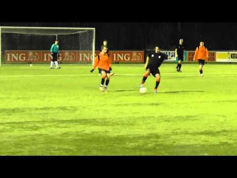 25 jan '16 VV De Meern A2 - VV De Meern A3 oef.wdstr  5-0 lekker Max