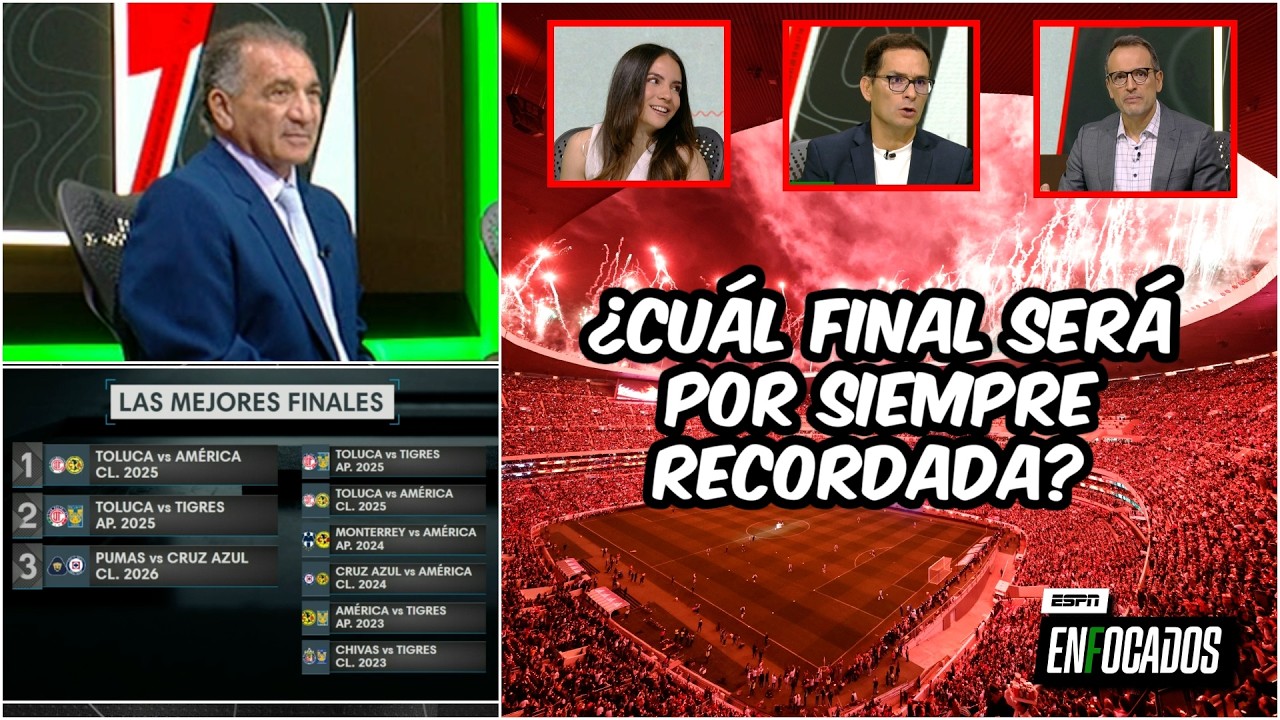 LAS FINALES MÁS ÉPICAS de la LIGA MX. Mario Carrillo elige su preferida ¿cuál te quedas? | Enfocados