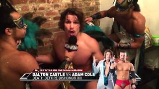 Dalton Castle vs Adam Cole @ Death Before Dishonor XIII Live on iPPV