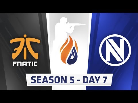 ECS Season 5 Day 7 - Fnatic vs Envyus - Inferno