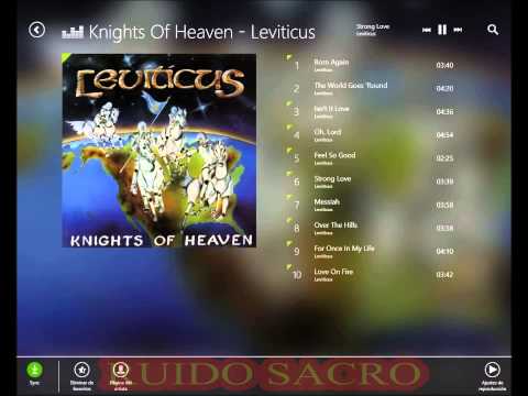 RUIDO SACRO/METAL CRISTIANO  - LEVITICUS - KNIGHTS OF THE HEAVEN - ALBUM COMPLETO