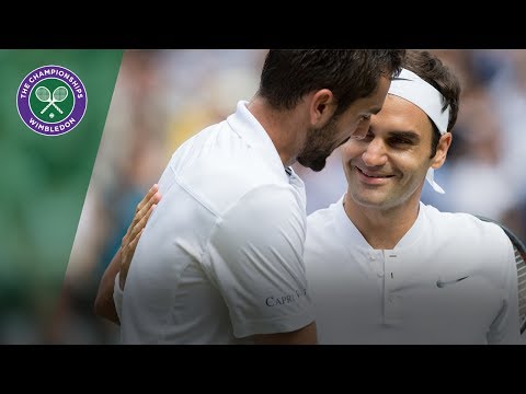 Roger Federer v Marin Cilic highlights - Wimbledon 2017 final