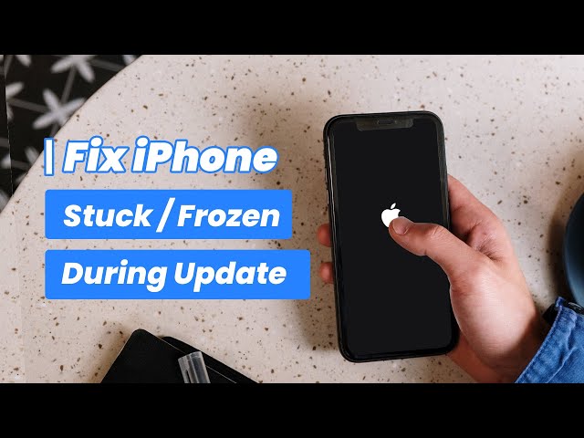 Fix Any iPhone Frozen/Stuck/Loop Screen