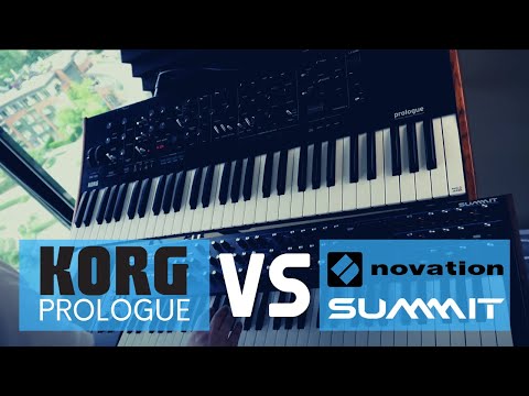 Korg Prologue vs. Novation Summit: Analog vs Digital