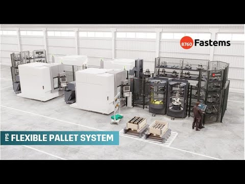 Optimierung Ihrer 4- oder 5-Achsen-Bearbeitung mit dem FPS (Flexible Pallet System)