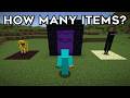 How Many Items Do You Need To Beat Minecraft