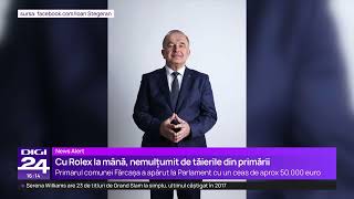 Un edil revoltat de tăierile din primării a mers la Parlament cu un Rolex de zeci de mii de euro