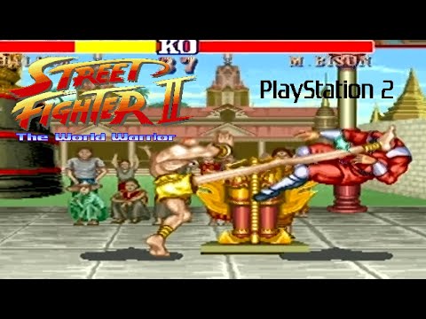 Street Fighter II: The World Warrior playthrough (PS2) (1CC)