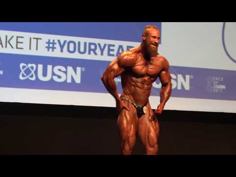 Josh Maley – Competitor No 56 - Final - Class 1 - USN NABBA Universe 2017
