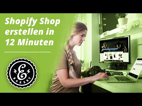 Shopify Shop erstellen in 12 Minuten - So erstellst du deinen EIGENEN Onlineshop | Shopify Tutorial