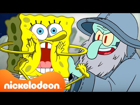 SpongeBob Moments of Mystery for 60 Minutes! 🕵️‍♀️ | Nicktoons