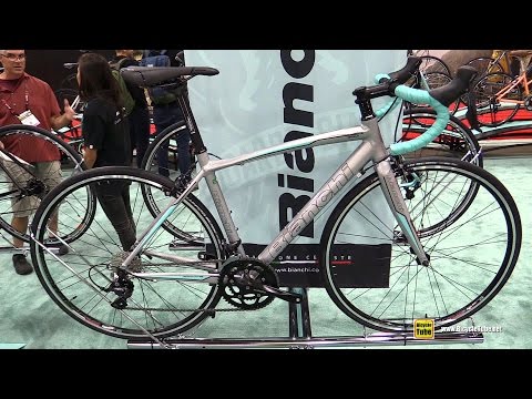 2017 Bianchi Via Nirone 7 Dama Bianca Road Bike - Walkaround - 2016 Interbike Las Vegas