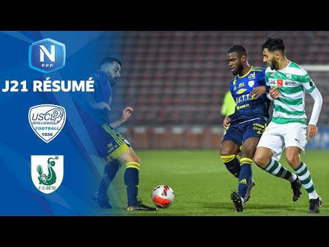 J21 | US Créteil Lusitanos - FC Sète 34 (3-1), le résumé | National FFF 2021-2022