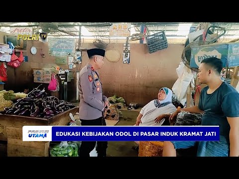 KAPOLSUBSEKTOR PASAR INDUK KRAMAT JATI EDUKASI KEBIJAKAN OVER DIMENSION OVER LOADING