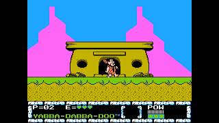 The Flintstones - The Surprise at Dinosaur Peak! (NES-NA version) full game session