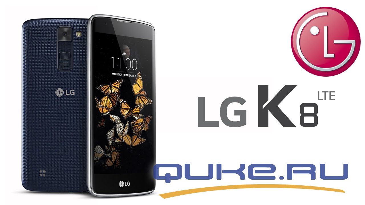 Смартфон LG (K350E) K8 16Gb LTE Black Blue