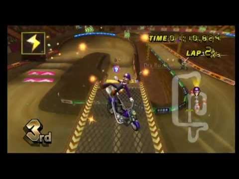 Mario Kart Wii: GCN Waluigi Stadium