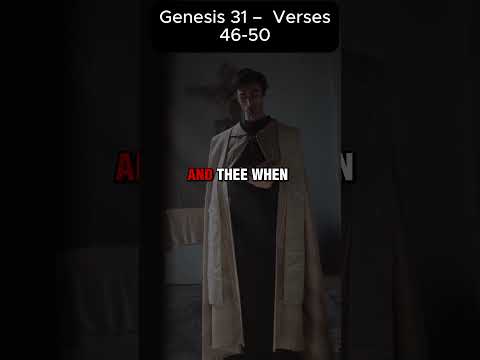Genesis 31 – Verses 46-50 - Jacob Flees Laban and God Defends Him