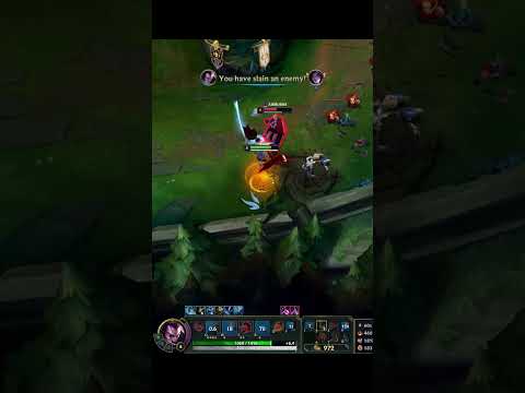 Yasuo bullies the botlane  #leagueoflegends #yasuo #shorts