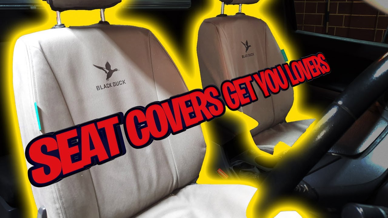 How to Fit Black Duck Seat Covers || Mazda BT-50 Build EP02