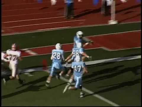 Columbia Lions 85 Yd Interception Return for Touchdown