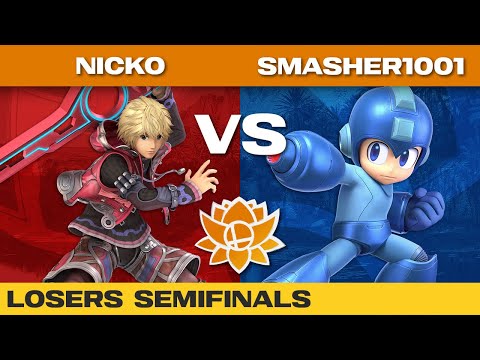 The Oasis #9: Nicko (Shulk) vs smasher1001 (Mega Man) - Losers Semifinals