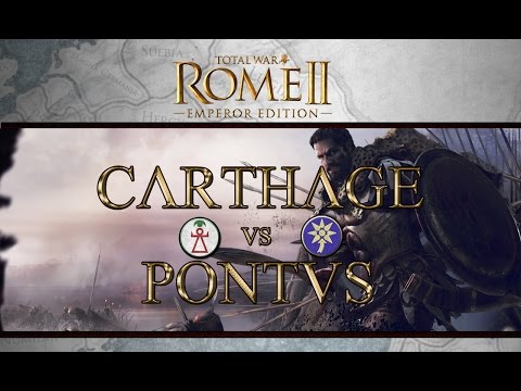 Total War: Rome 2 Carhage vs Pontus " MLG pike tactics"