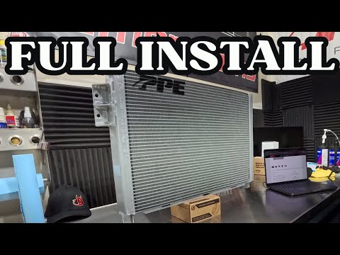 3.0 Duramax Charge Air Cooler Radiator Swap | PPE Install Breakdown