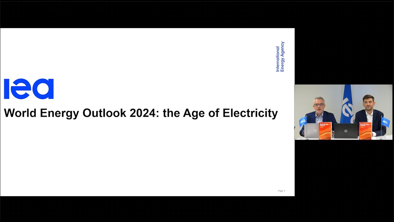Webinar: World Energy Outlook 2024 -  the Age of Electricity