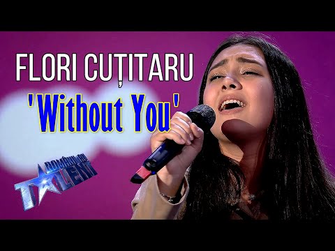 Romanii Au Talent 2022: Flori Cutitaru | ♫ COVER: Mariah Carey - Without You