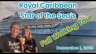 Royal Caribbean Star of the Sea's Full Walking Tour