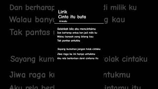 Download lagu LIRIK LAGU CINTA ITU BUTA  II #music #song #cover #coversong #edit mp3