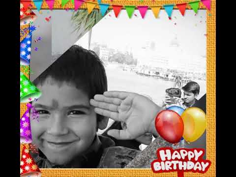 My sister's son dhrumil's birthday on 11 April
