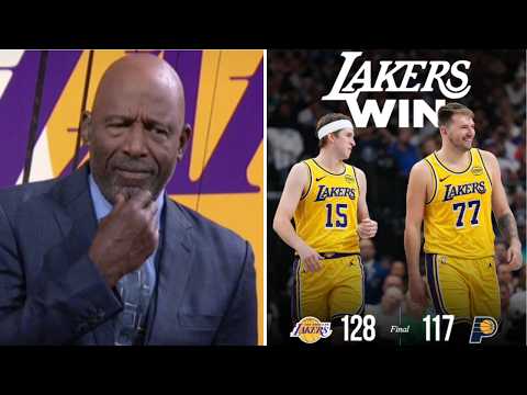 Luka Doncic is a BEAST! - James Worthy reacts to Luka erupts 44 Pts as Lakers CRUSH Pacers 128-117