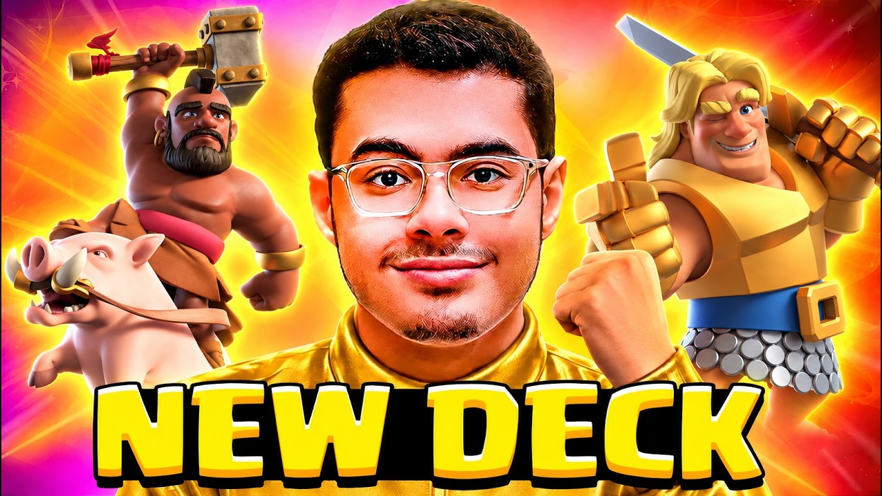 My new Golden Hog Rider Deck!🐷