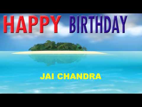 Jai Chandra   Card Tarjeta - Happy Birthday