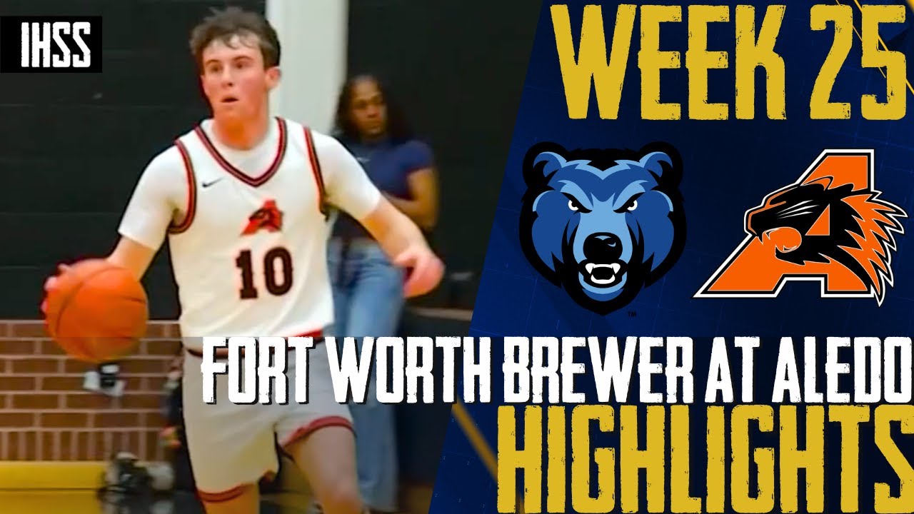 Aledo vs Brewer Basketball: Bearcats Complete Undefeated District Season