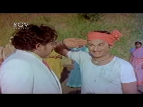 Dr Rajkumar Hit Tiger Prabhakar for Labors Coolie | Giri Kanye Kannada Movie Best Scenes