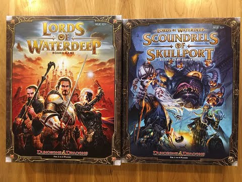 Lords of Waterdeep + Scoundrels of Skullport