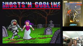 Ghosts'N Goblins Homebrew MSX 2+ V9990 - Pickup & Play October 2021