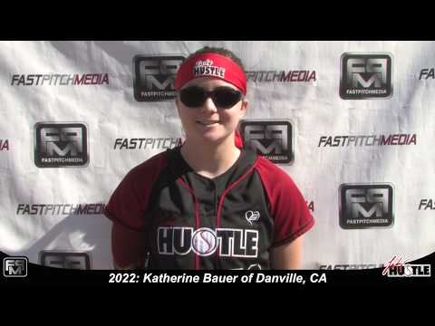 2022 Katherine Bauer Catcher and Third Base Softball Skills Video - Lady Hustle Mayer