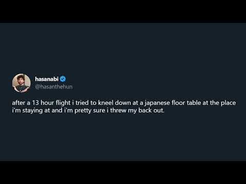 HasanAbi February 25, 2023 – NO STREAM TODAY (flying to Japan)