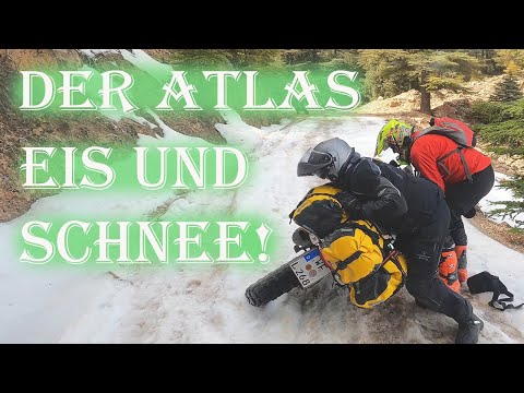 Marokko Teil 2, Offroad über einen Pass im Atlas, entdecke den Norden auf dem Motorrad GS !