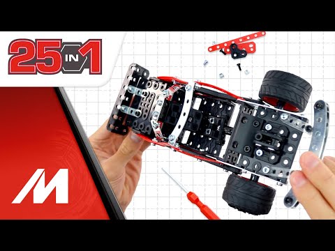 Meccano/Erector 25-in-1 Supercar 21201 - Build 3