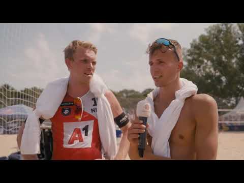 Interview Yorick de Groot en Stefan Boermans na winst in Round of 24 op Estland