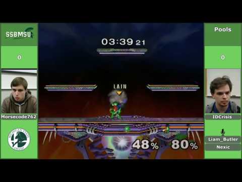SSBMSU 2 - Morsecode762 (Samus) vs IDCrisis (Falco) - Pools